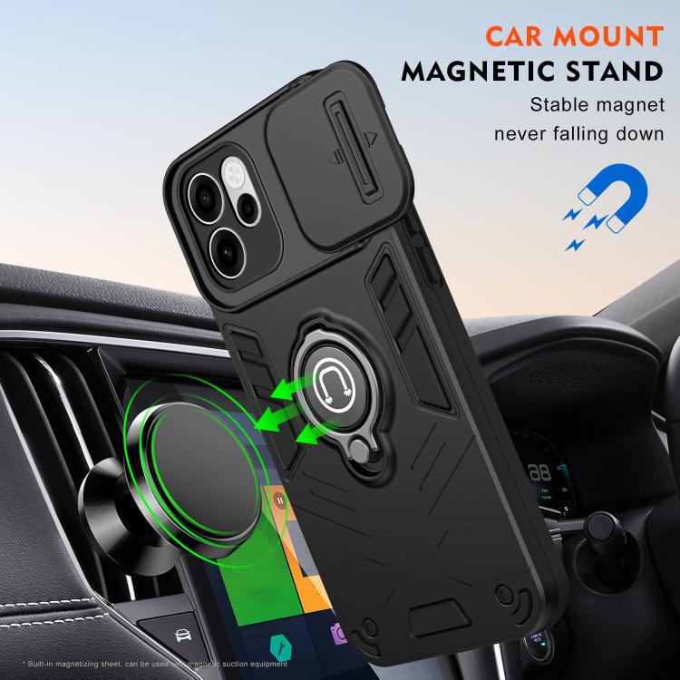 For OPPO Reno15 F 5G / Reno 15c India Camshield Ring Holder Phone Case