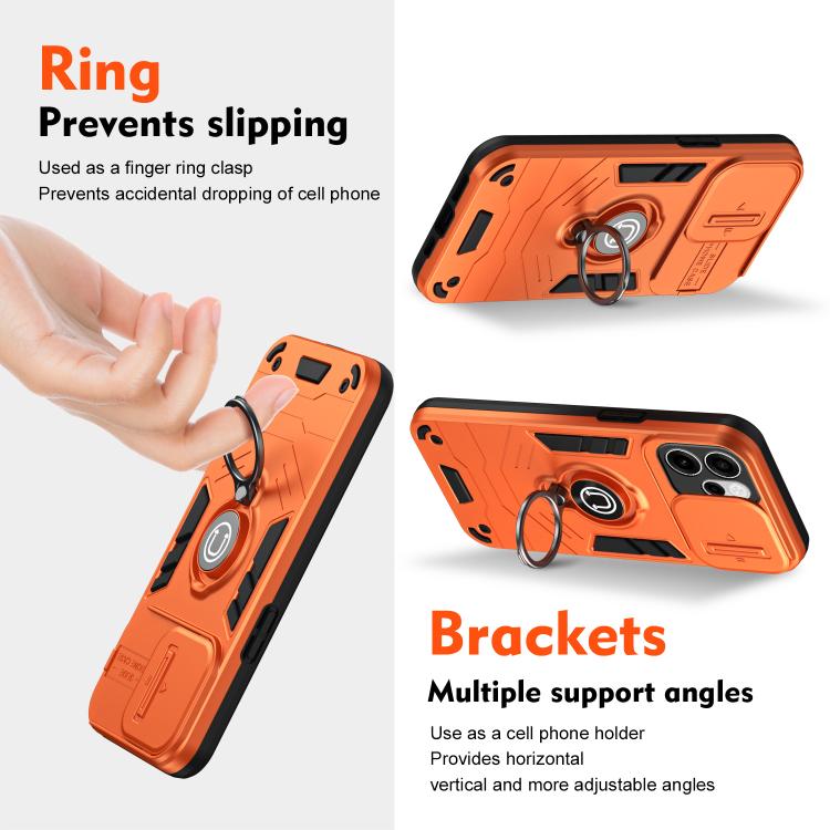 For OPPO Reno15 F 5G / Reno 15c India Camshield Ring Holder Phone Case
