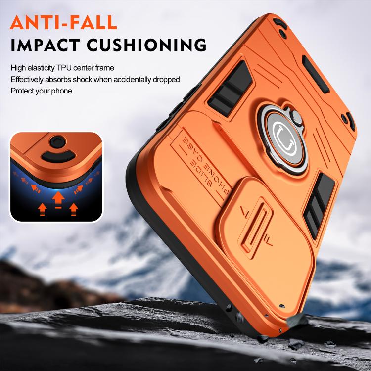 For OPPO Reno15 F 5G / Reno 15c India Camshield Ring Holder Phone Case