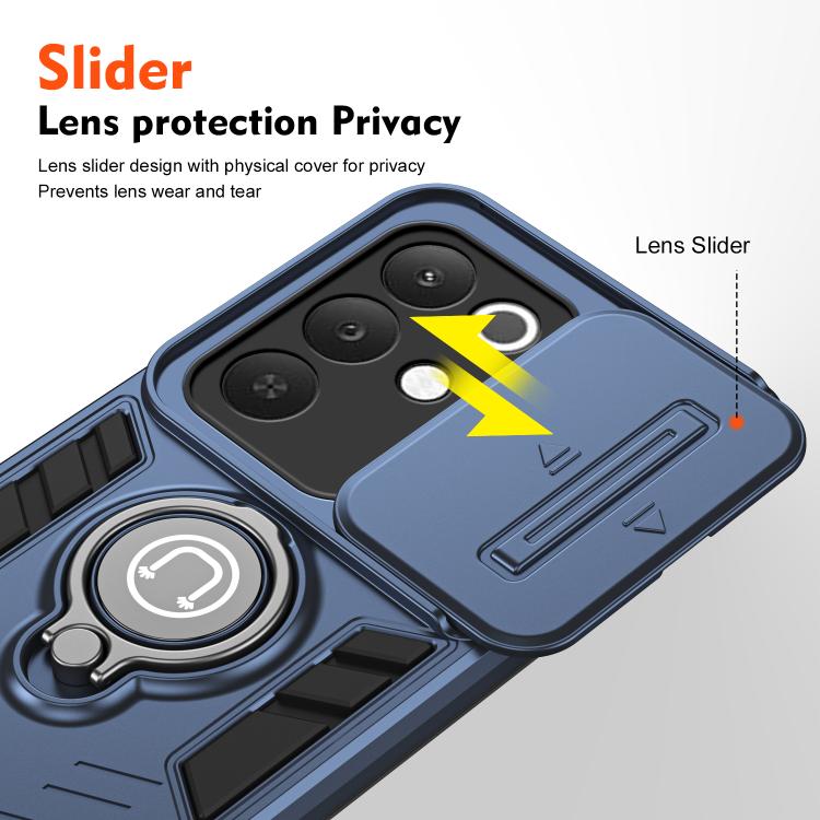 For Realme C85 5G / 15x 5G India Camshield Ring Holder Phone Case