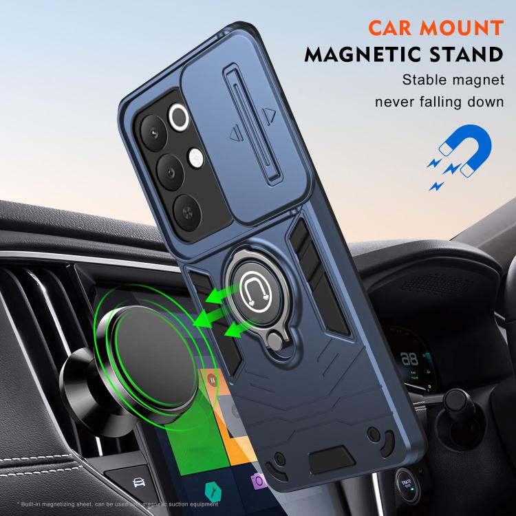 For Realme C85 5G / 15x 5G India Camshield Ring Holder Phone Case