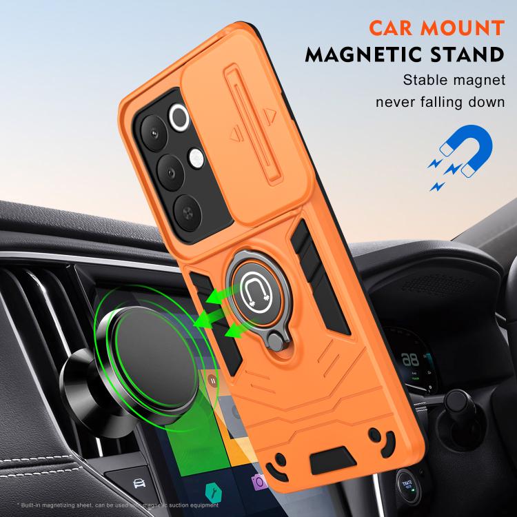 For Realme C85 5G / 15x 5G India Camshield Ring Holder Phone Case