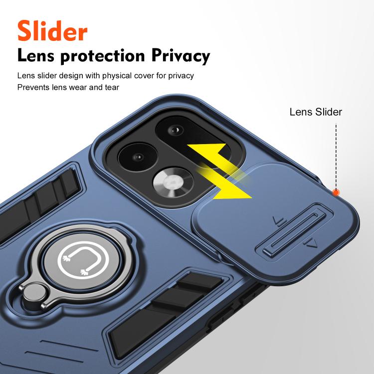 For Realme 16 Pro 5G Camshield Ring Holder Phone Case