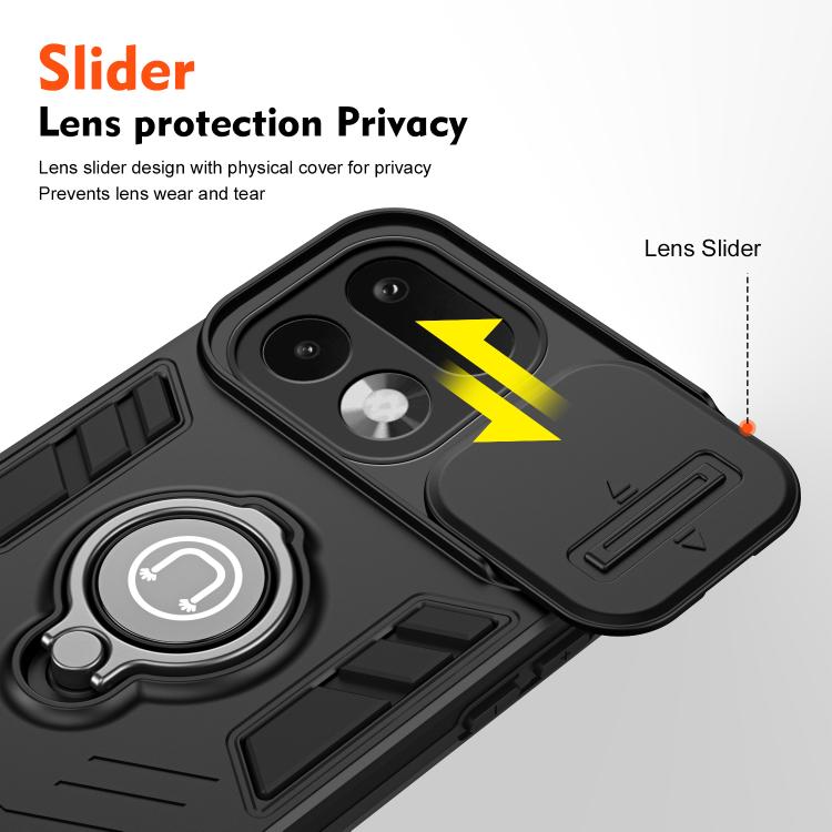 For Realme 16 Pro 5G Camshield Ring Holder Phone Case