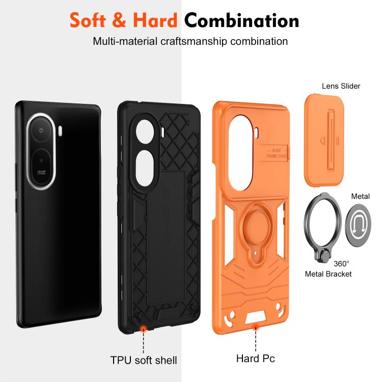 For Redmi A7 Pro 171mm / Poco C85x 5G Camshield Ring Holder Phone Case
