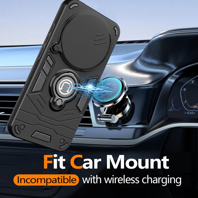 For Redmi Note 15 Pro 4G Global 163.2mm Camshield Ring Holder Phone Case