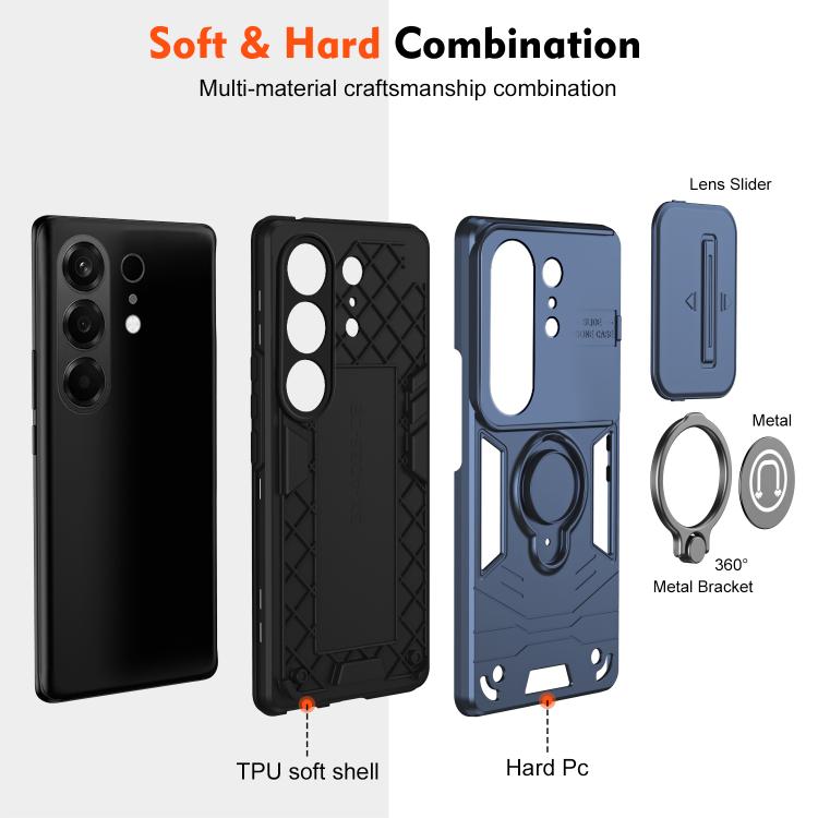 For Tecno Camon 50 4G Camshield Ring Holder Phone Case