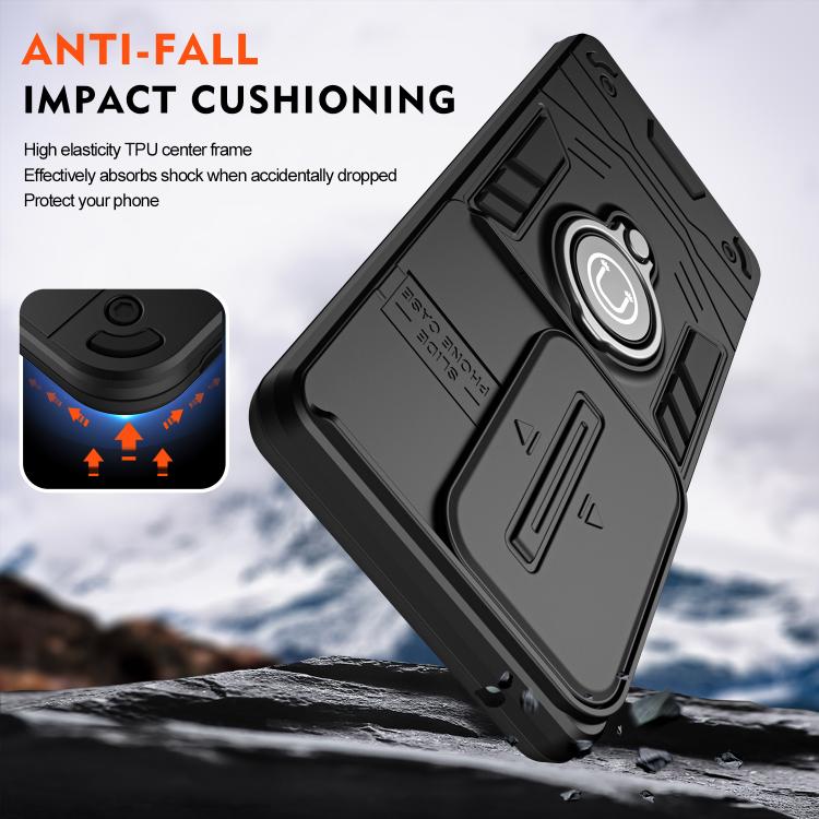 For Tecno Camon 50 4G Camshield Ring Holder Phone Case