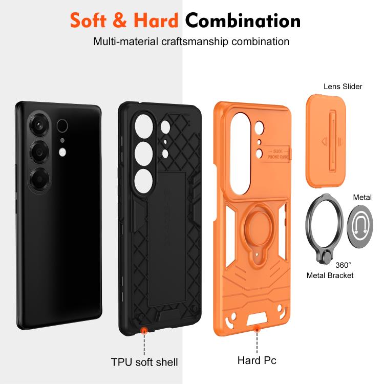 For Tecno Camon 50 4G Camshield Ring Holder Phone Case