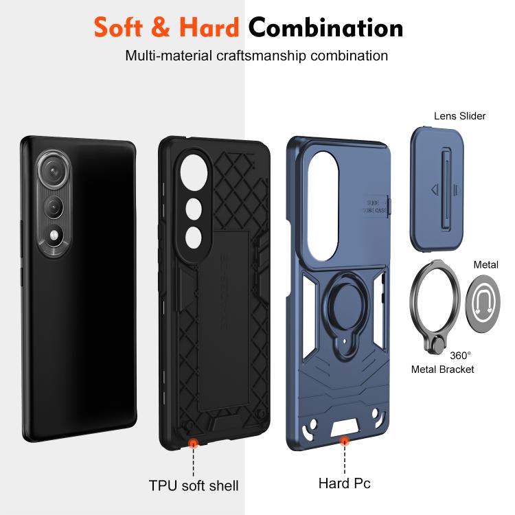 For Tecno Pova Curve 5G Camshield Ring Holder Phone Case