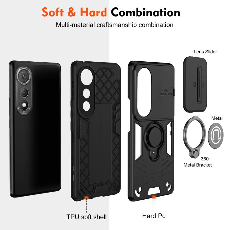 For Tecno Pova Curve 5G Camshield Ring Holder Phone Case