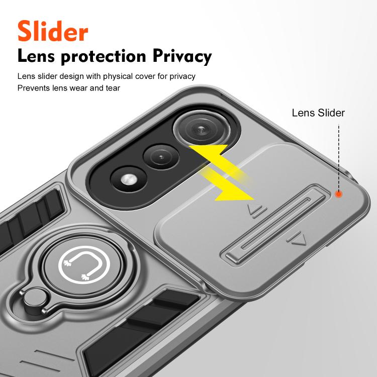 For Tecno Pova Curve 5G Camshield Ring Holder Phone Case