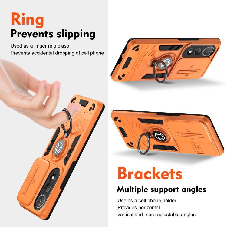 For Tecno Pova Curve 5G Camshield Ring Holder Phone Case