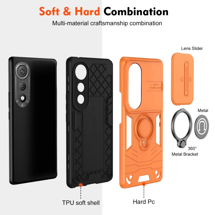 For Tecno Pova Curve 5G Camshield Ring Holder Phone Case