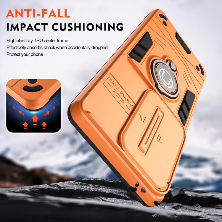 For Tecno Spark 40 Pro+ 4G Camshield Ring Holder Phone Case