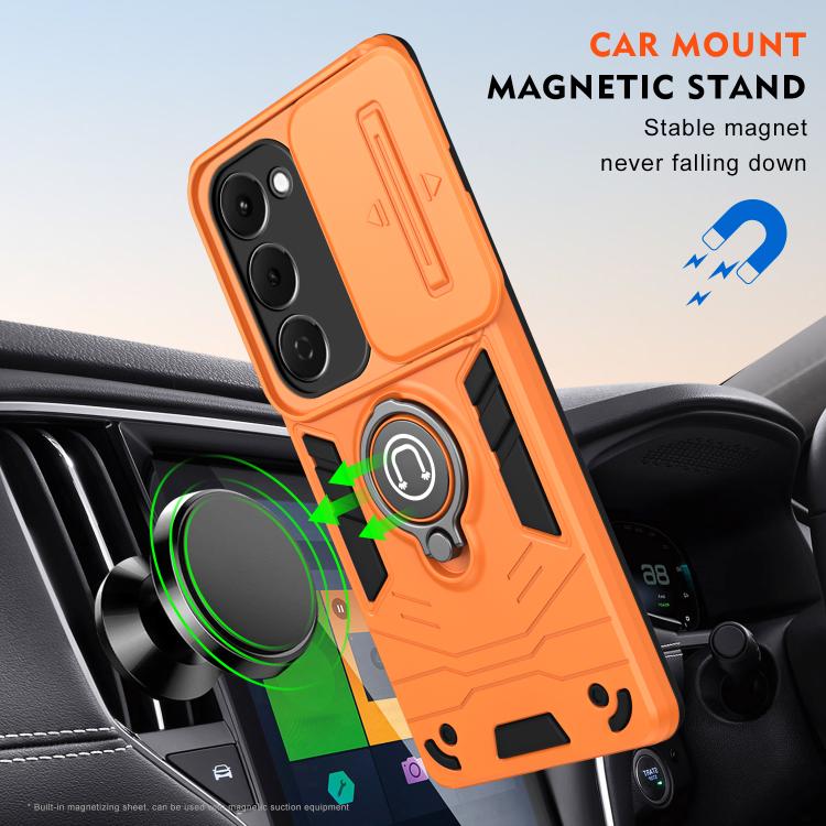For Tecno Spark 40 Pro+ 4G Camshield Ring Holder Phone Case