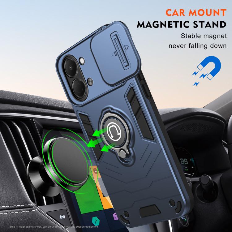 For Tecno Spark Go 3 / Pop 20 Camshield Ring Holder Phone Case