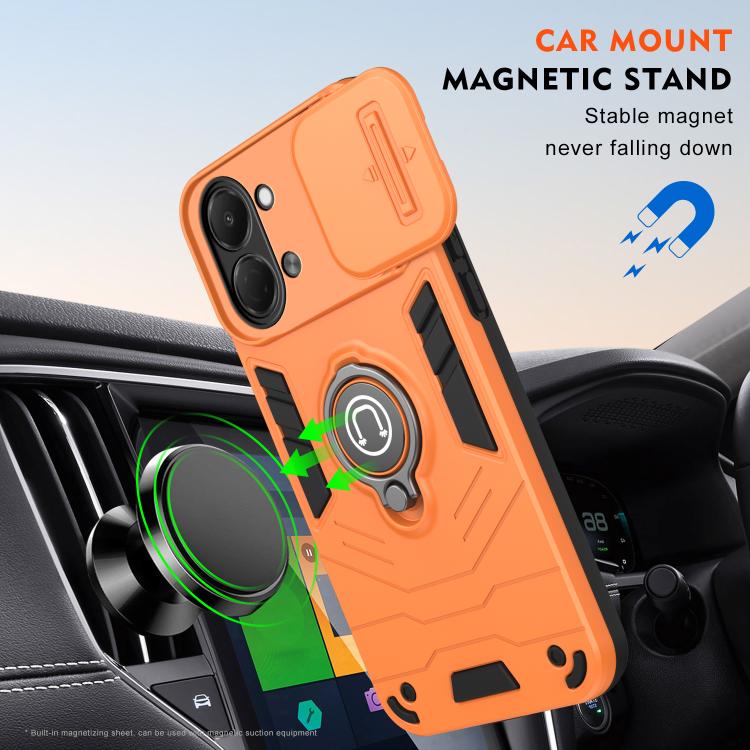 For Tecno Spark Go 3 / Pop 20 Camshield Ring Holder Phone Case
