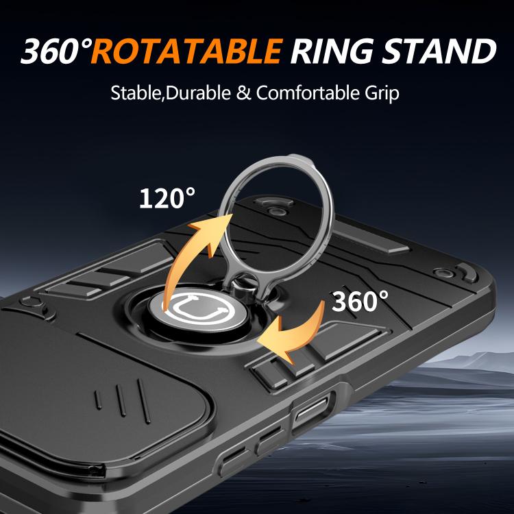 For Tecno Spark 40 4G Camshield Ring Holder Phone Case