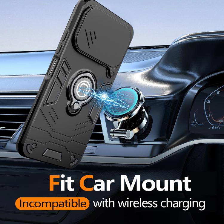 For Tecno Spark 40 4G Camshield Ring Holder Phone Case
