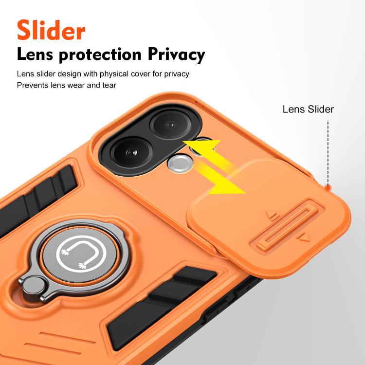 For vivo V60 5G Camshield Ring Holder Phone Case