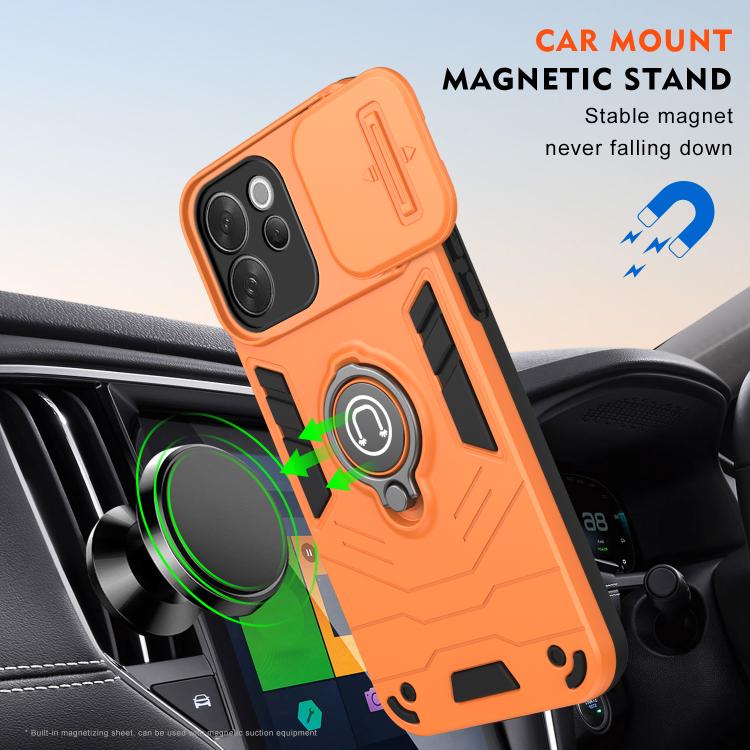 For vivo V70 5G / V70 Elite 5G Camshield Ring Holder Phone Case