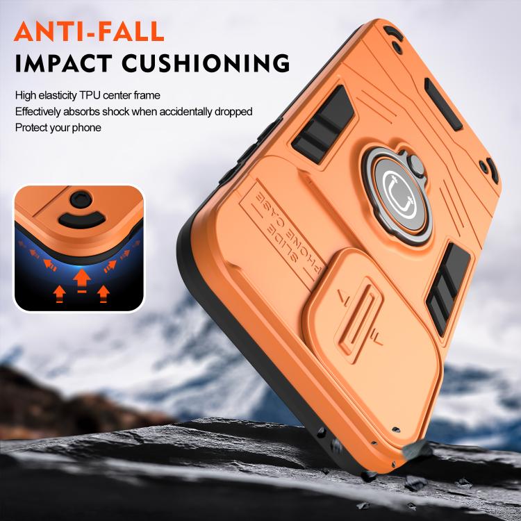 For vivo Y05 Camshield Ring Holder Phone Case