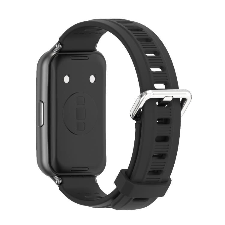 For Huawei Band 11 / Band 11 Pro MIJOBS Flat Hole Breathable TPU Watch Band