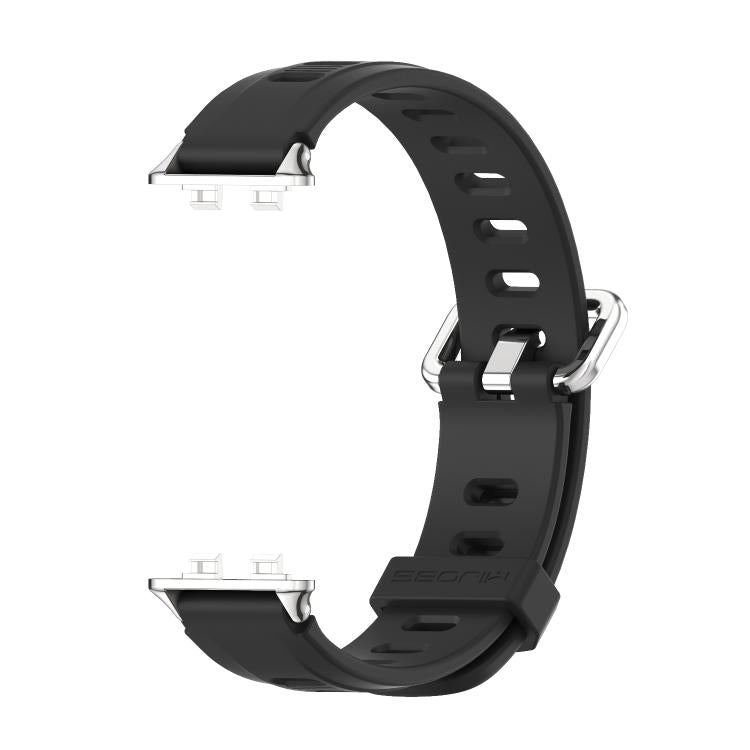 For Huawei Band 11 / Band 11 Pro MIJOBS Flat Hole Breathable TPU Watch Band