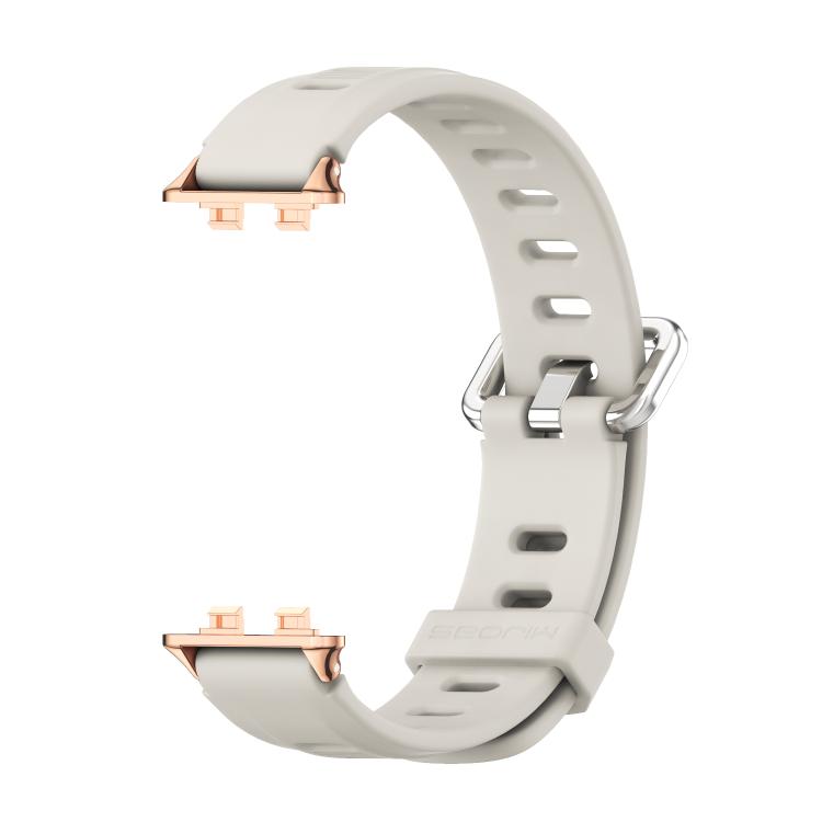 For Huawei Band 11 / Band 11 Pro MIJOBS Flat Hole Breathable TPU Watch Band