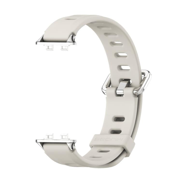 For Huawei Band 11 / Band 11 Pro MIJOBS Flat Hole Breathable TPU Watch Band
