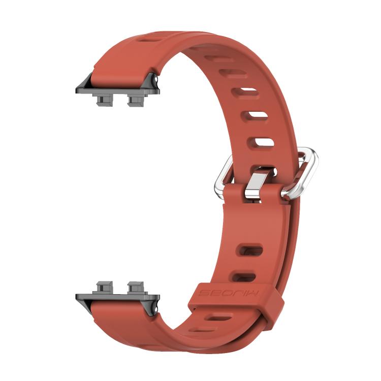 For Huawei Band 11 / Band 11 Pro MIJOBS Flat Hole Breathable TPU Watch Band