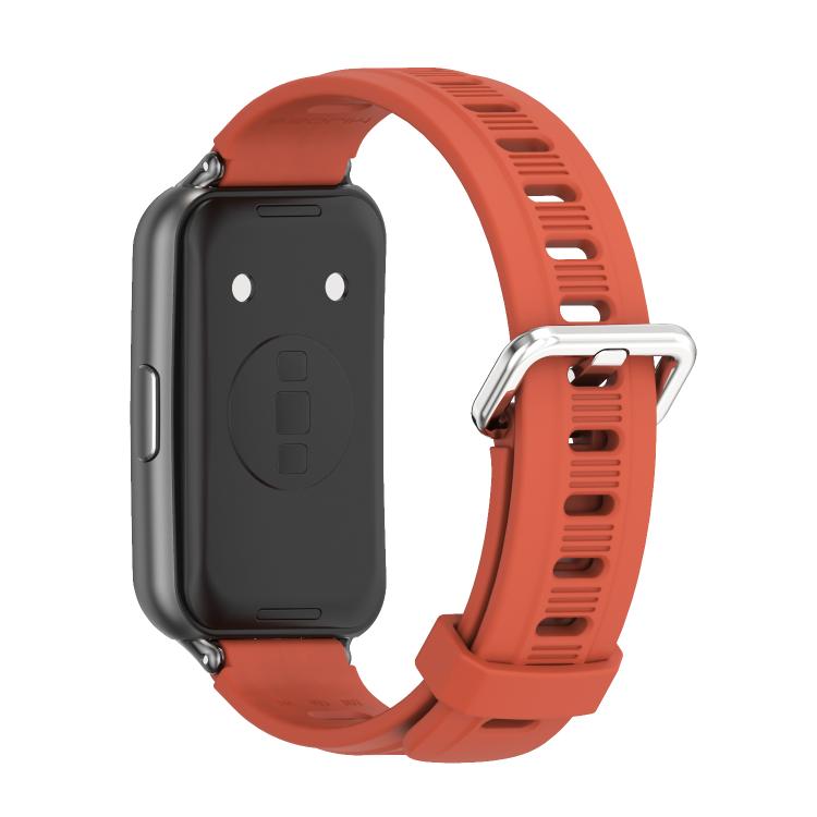 For Huawei Band 11 / Band 11 Pro MIJOBS Flat Hole Breathable TPU Watch Band