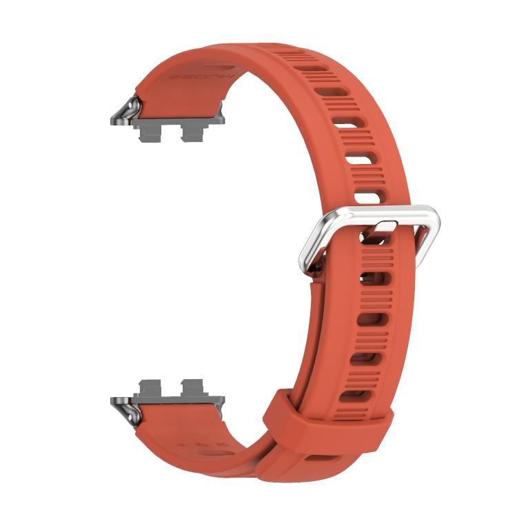 For Huawei Band 11 / Band 11 Pro MIJOBS Flat Hole Breathable TPU Watch Band