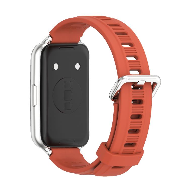 For Huawei Band 11 / Band 11 Pro MIJOBS Flat Hole Breathable TPU Watch Band
