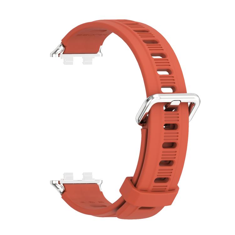 For Huawei Band 11 / Band 11 Pro MIJOBS Flat Hole Breathable TPU Watch Band
