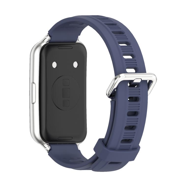 For Huawei Band 11 / Band 11 Pro MIJOBS Flat Hole Breathable TPU Watch Band