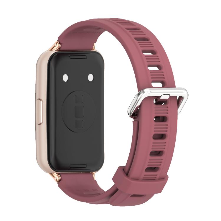 For Huawei Band 11 / Band 11 Pro MIJOBS Flat Hole Breathable TPU Watch Band