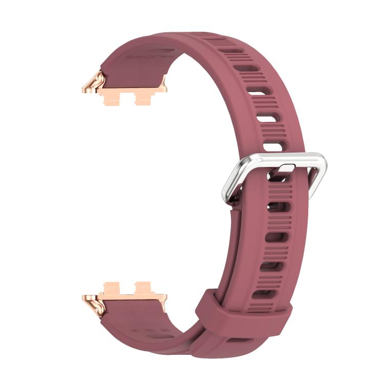For Huawei Band 11 / Band 11 Pro MIJOBS Flat Hole Breathable TPU Watch Band