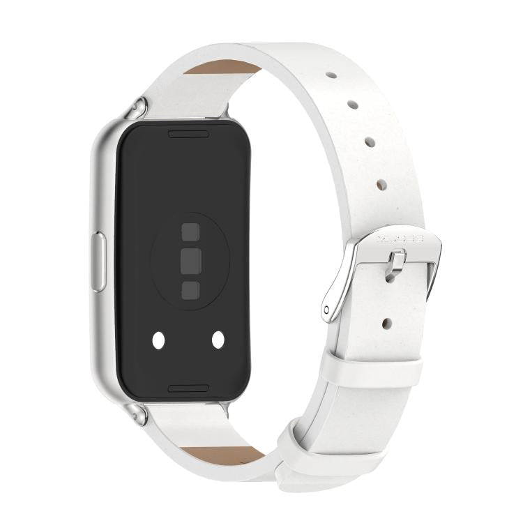 For Huawei Band 11 / Band 11 Pro MIJOBS Microfiber Vegan Leather Watch Band