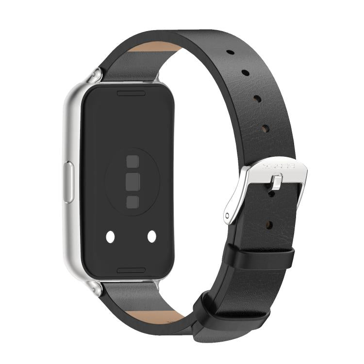 For Huawei Band 11 / Band 11 Pro MIJOBS Microfiber Vegan Leather Watch Band