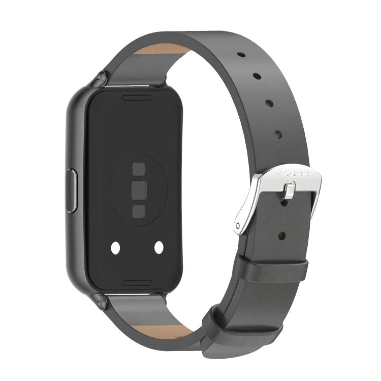 For Huawei Band 11 / Band 11 Pro MIJOBS Microfiber Vegan Leather Watch Band
