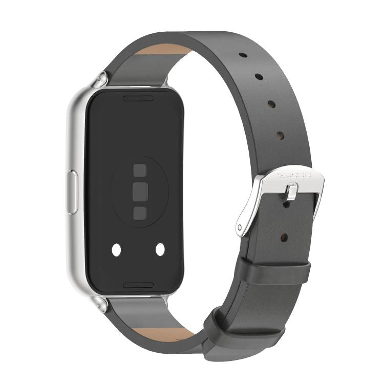 For Huawei Band 11 / Band 11 Pro MIJOBS Microfiber Vegan Leather Watch Band
