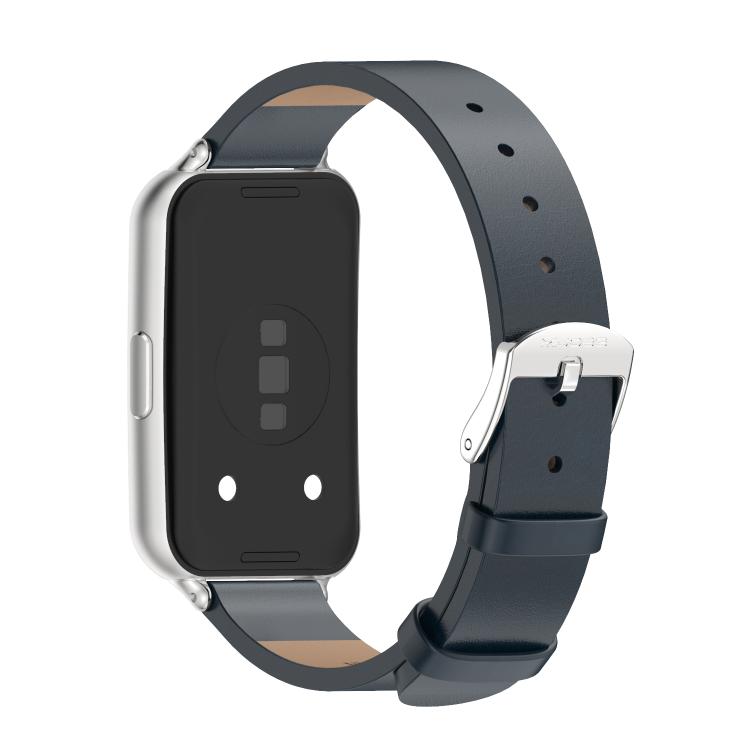 For Huawei Band 11 / Band 11 Pro MIJOBS Microfiber Vegan Leather Watch Band