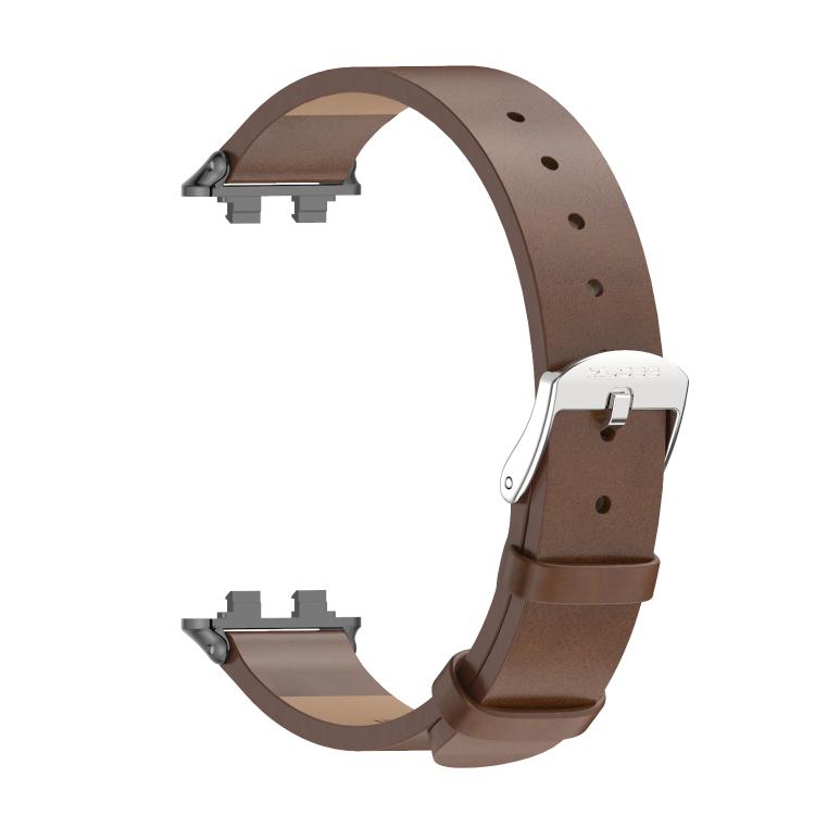 For Huawei Band 11 / Band 11 Pro MIJOBS Microfiber Vegan Leather Watch Band