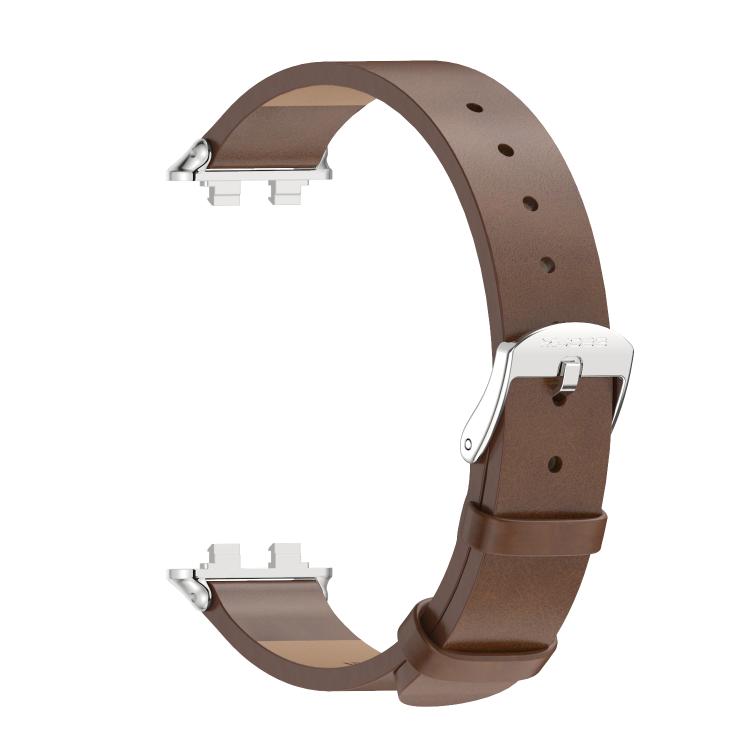 For Huawei Band 11 / Band 11 Pro MIJOBS Microfiber Vegan Leather Watch Band