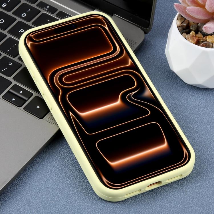 For iPhone 17 Pro Max Precision Hole Daisy Floral Printed Liquid Silicone Phone Case