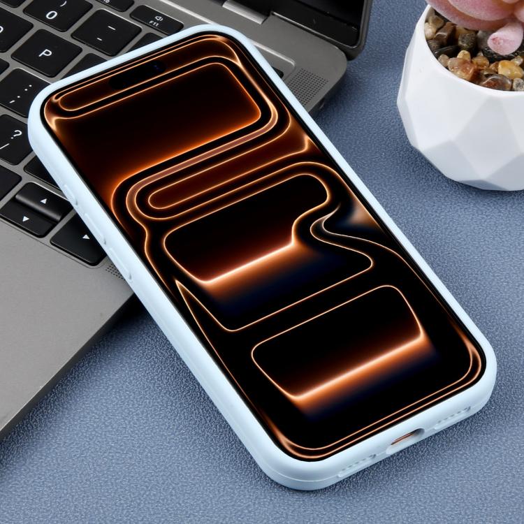 For iPhone 17 Pro Precision Hole Daisy Floral Printed Liquid Silicone Phone Case