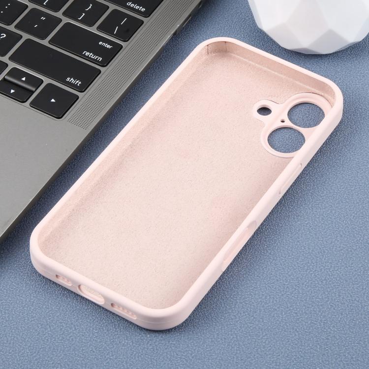 For iPhone 17 Precision Hole Daisy Floral Printed Liquid Silicone Phone Case