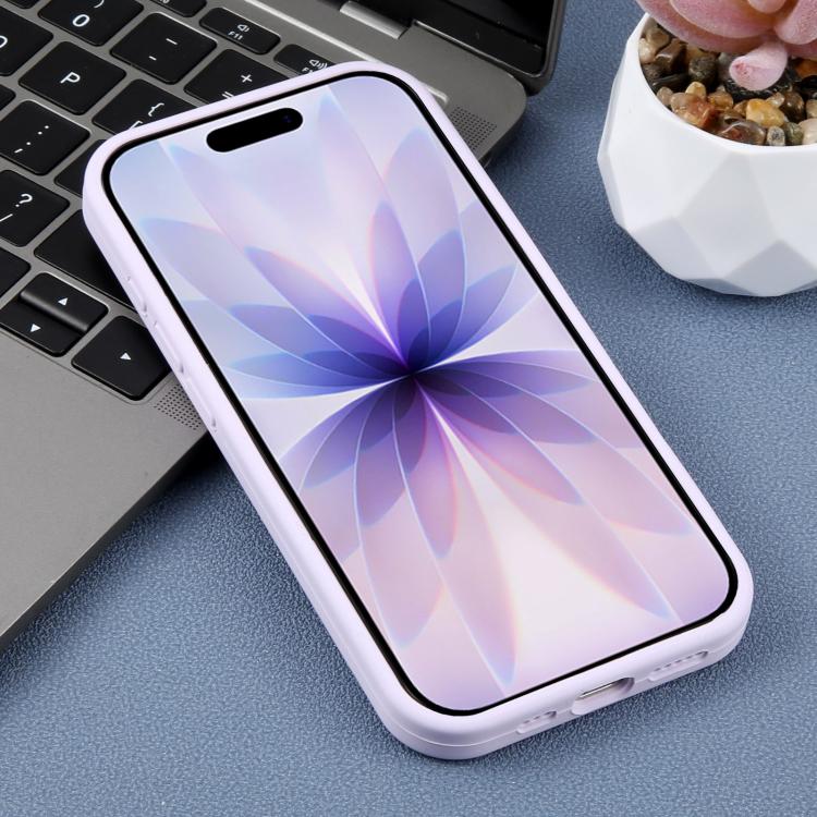 For iPhone 17 Precision Hole Daisy Floral Printed Liquid Silicone Phone Case